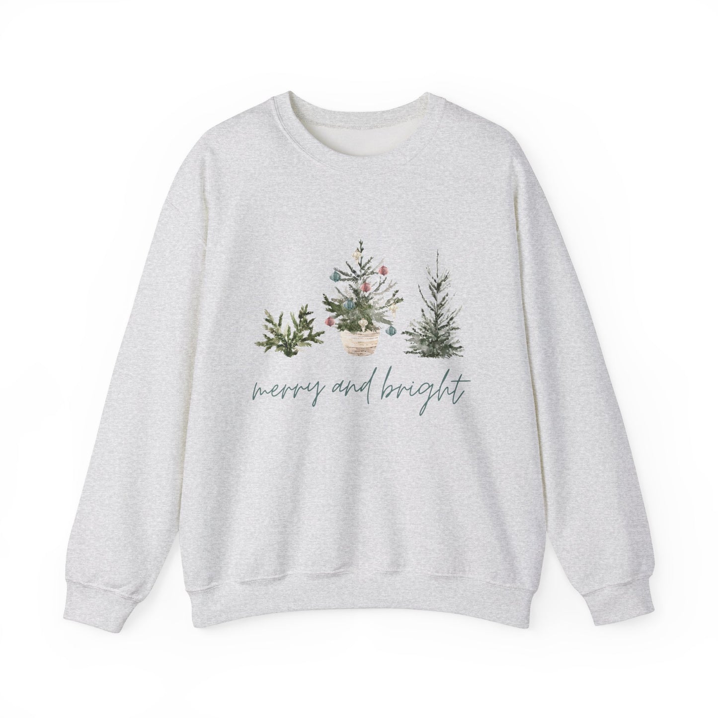 Merry and Bright Tree Sweatshirt