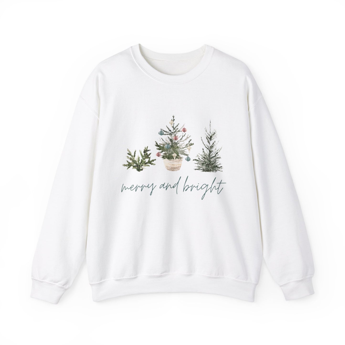 Merry and Bright Tree Sweatshirt